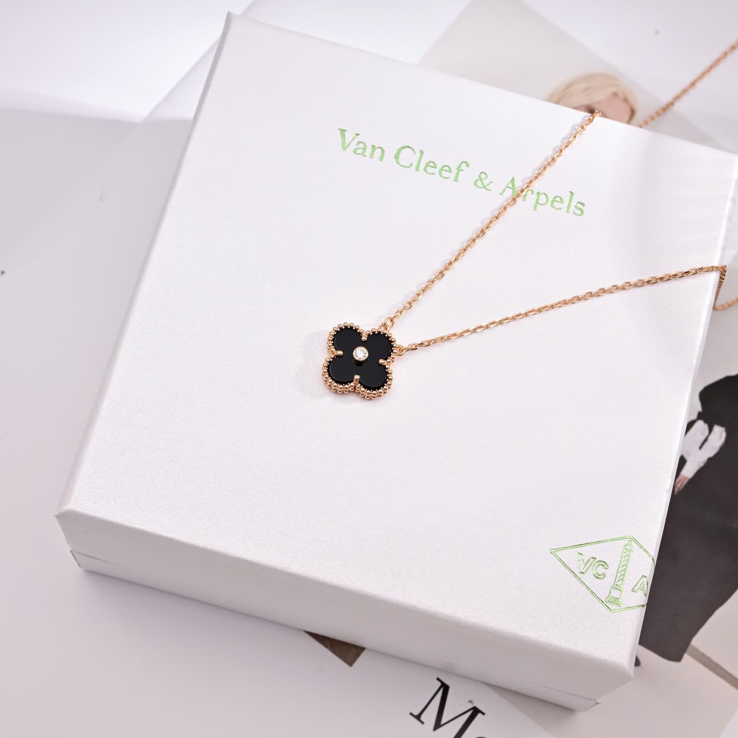 Van Cleef & Arpels Alhambra Gold Chain Necklaces